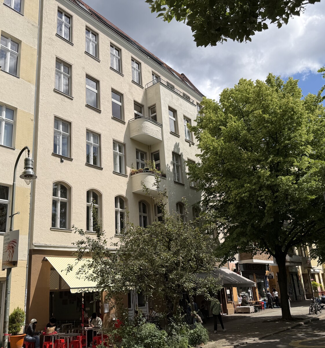 Blick zum Haus