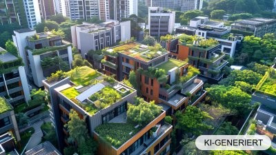 Grüne Dächer: Vorteile für Immobilieneigentümer