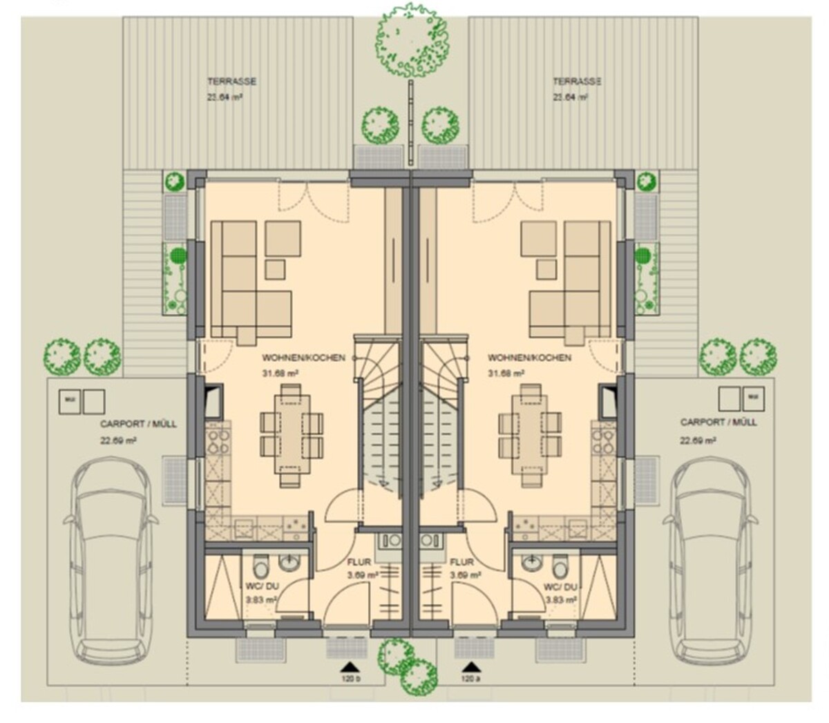 Grundriss - Erdgeschoss