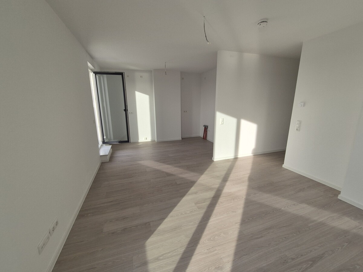 Wohnzimmer mit Blick zur Küche