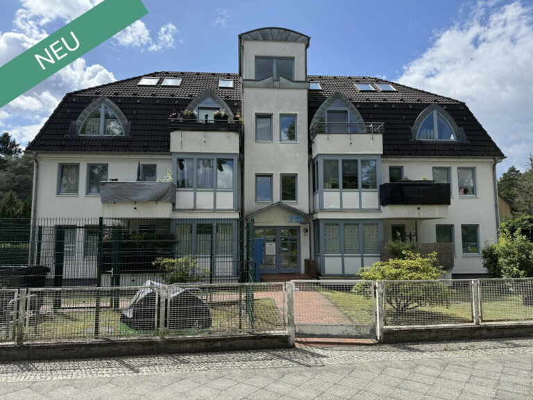 Hübsche DG-Wohnung in Heiligensee, nahe dem Berliner Stadtforst ***Bezugsfrei zum 11/25***Sonnenbalkon*** TG-Stellplatz***
