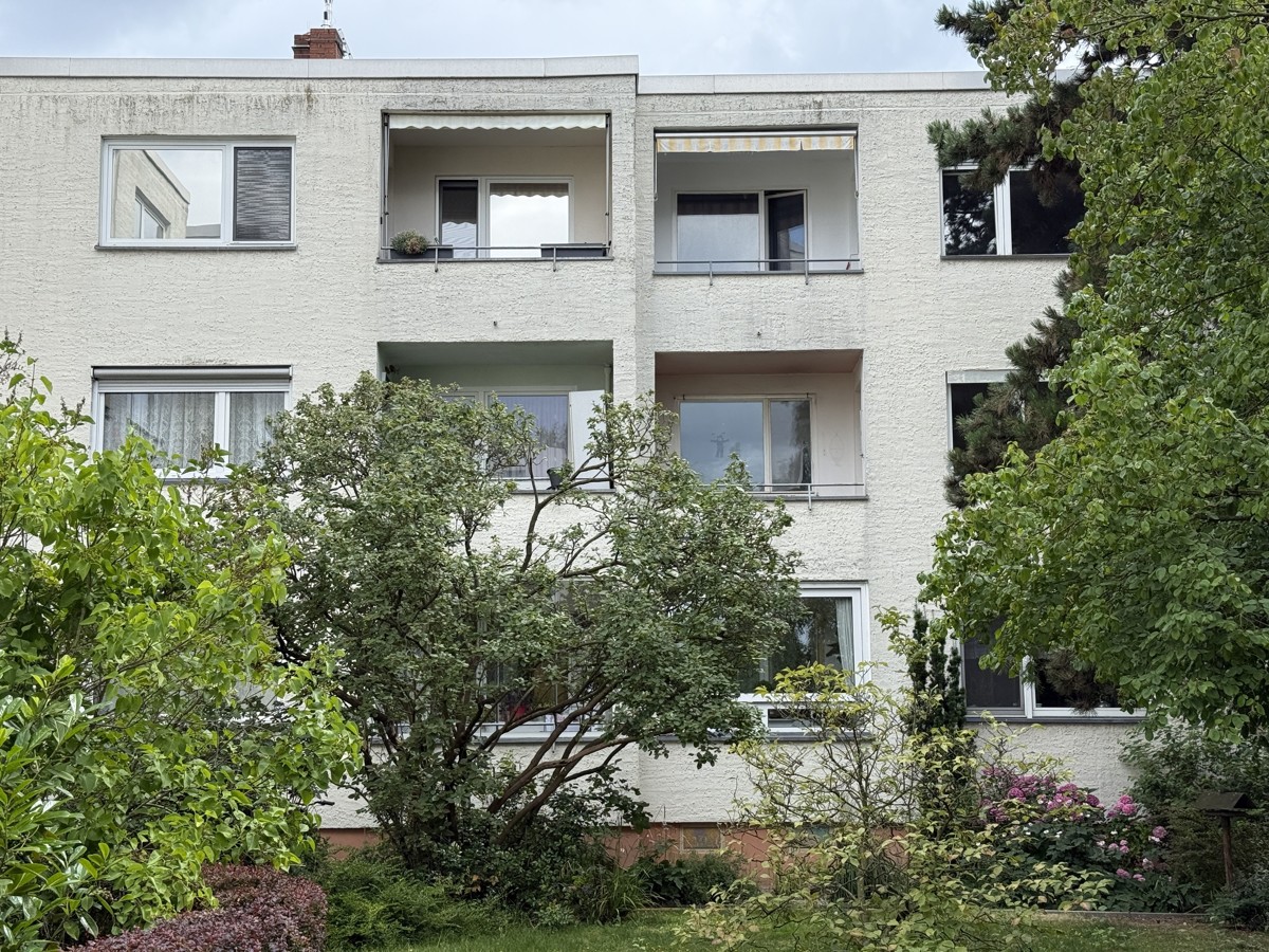 Blick zur Wohnung