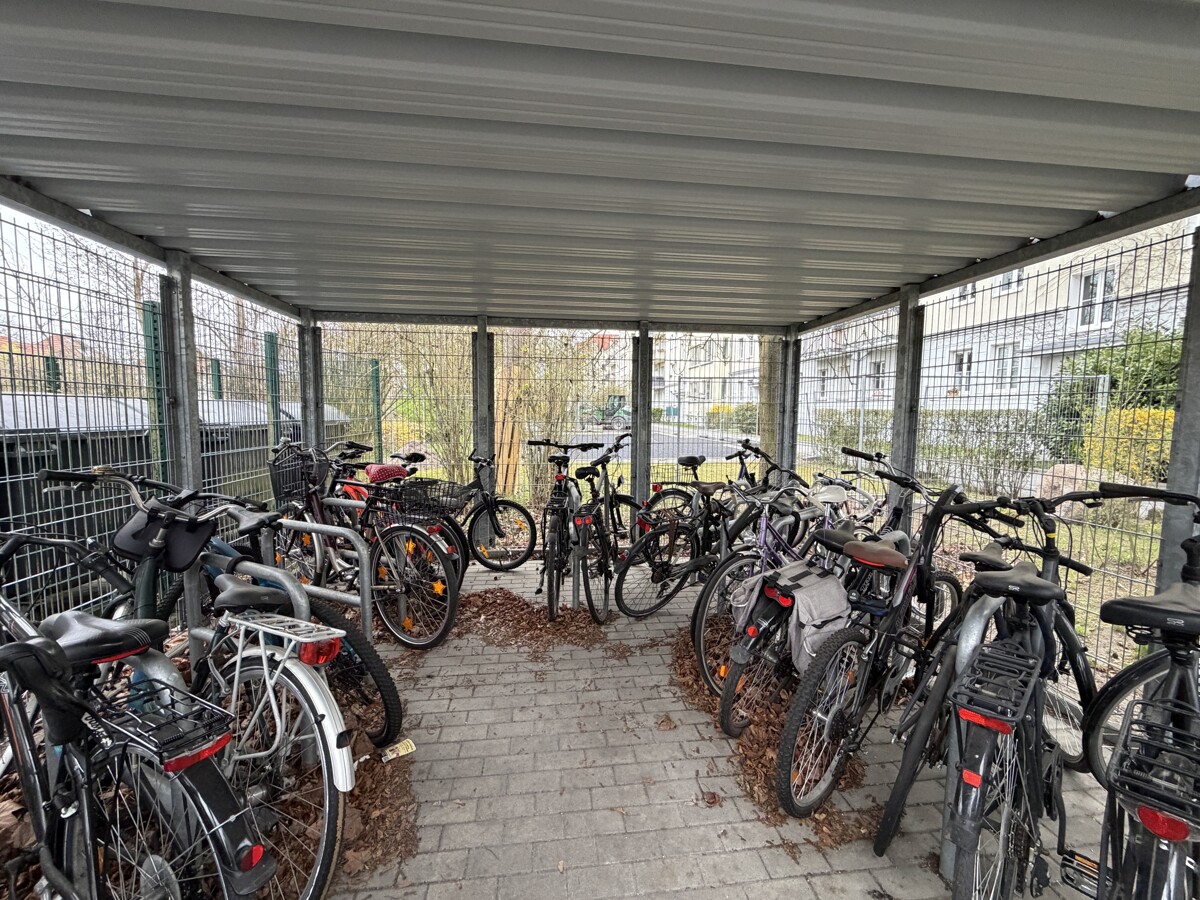 Fahrradabstellplatzplatz