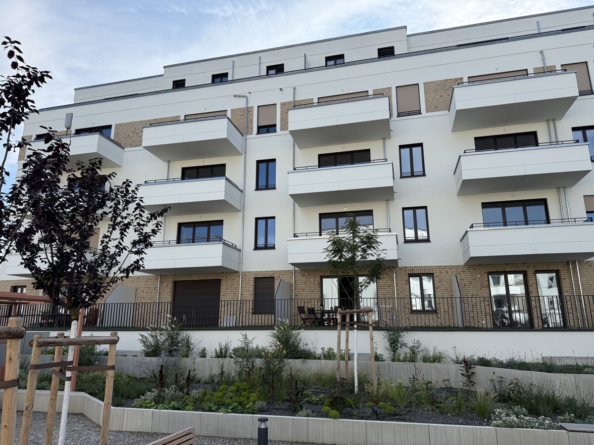 Hinteransicht - Blick zu den Balkonen