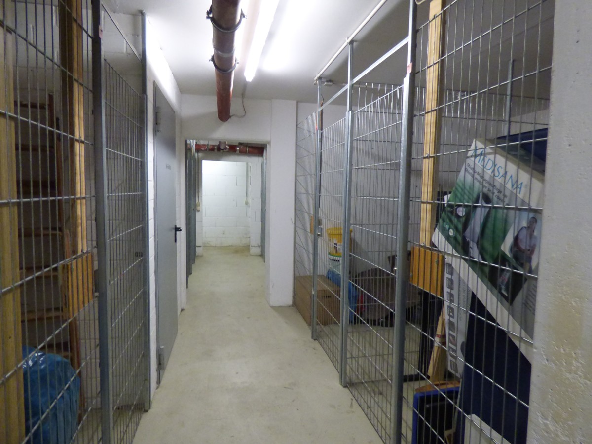 Blick in den Kellerbereich