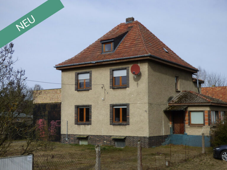 Zweifamilienhaus auf großem Grundstück, mit Nebengelass und großer Garage