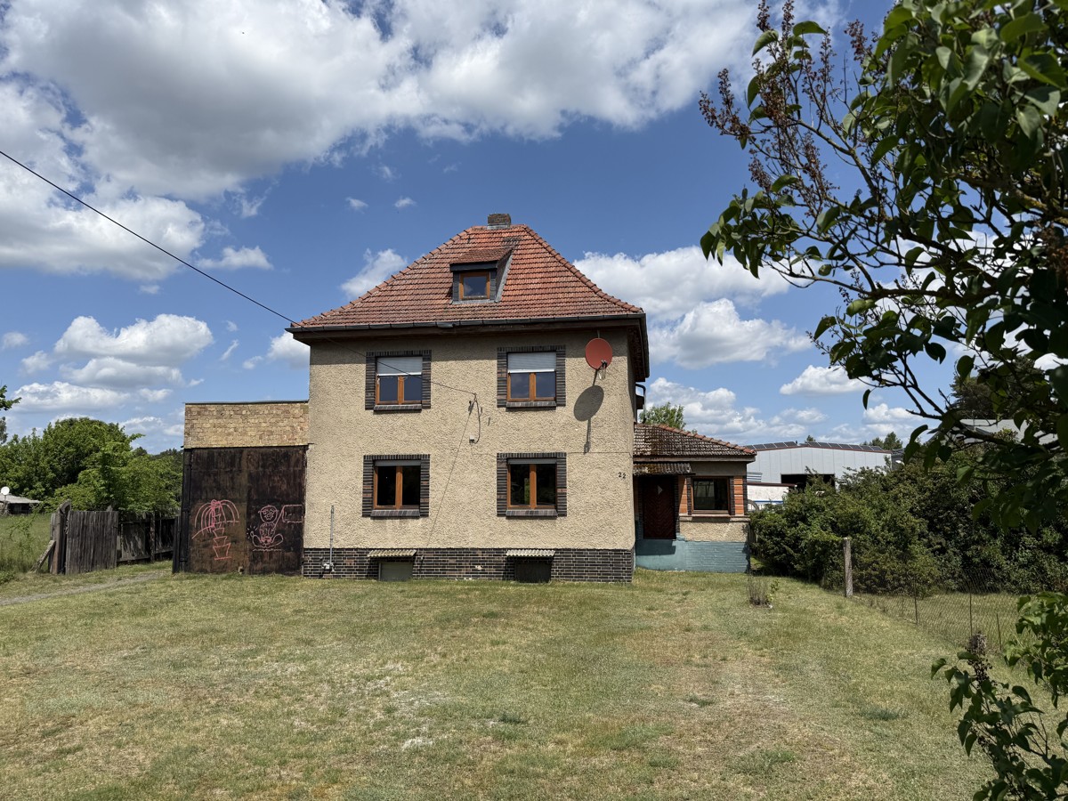 Blick zum Haus