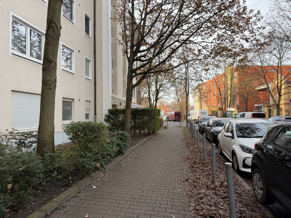 Blick in die Straße