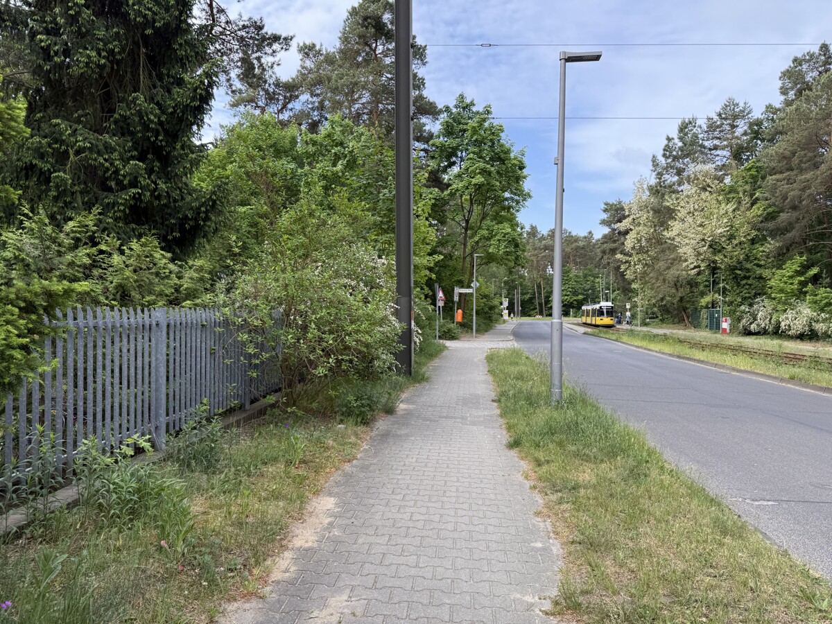 Blick in die Straße