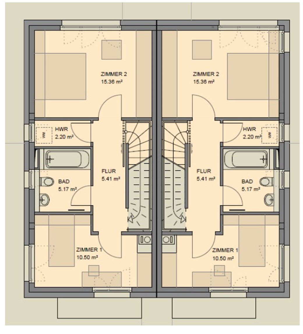 Grundriss - Obergeschoss