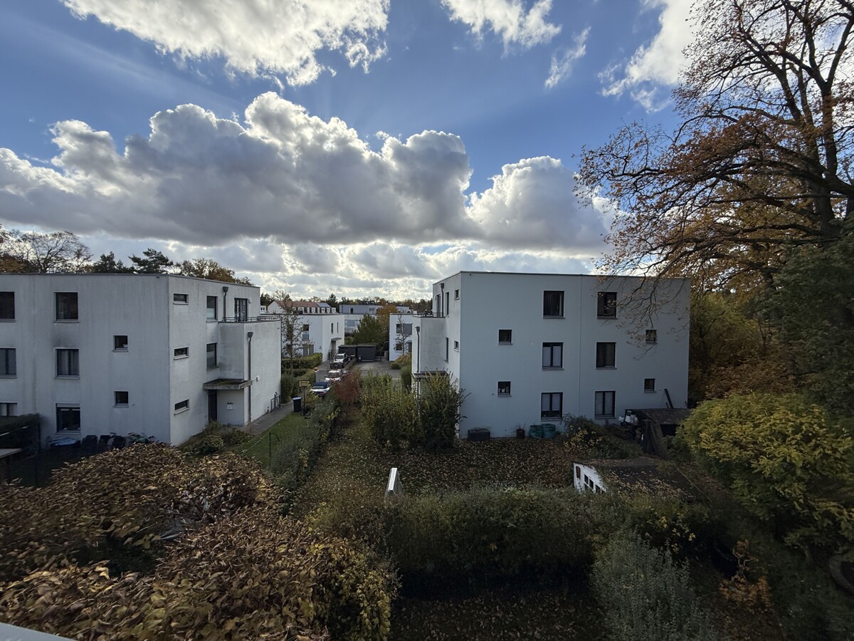 Blick in die Wohnanlage