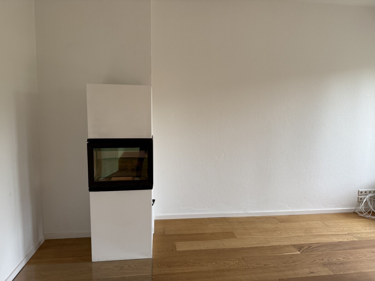 Blick zum Kamin