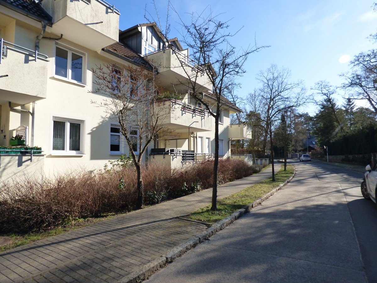 Blick in die Straße - neu