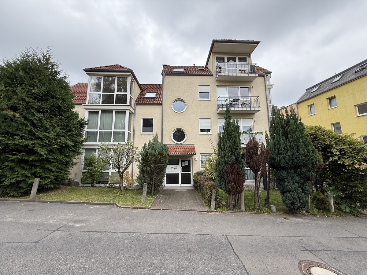 Blick zum Haus