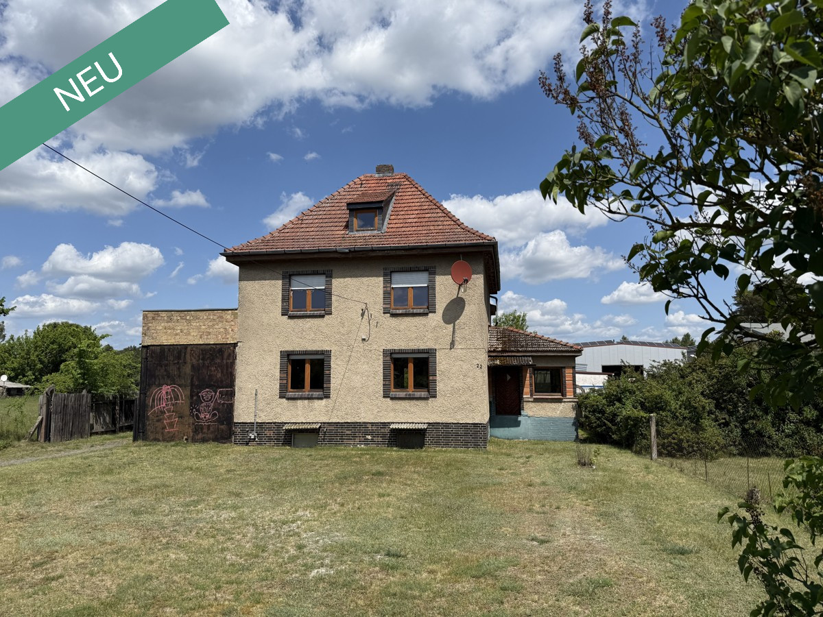 Blick zum Haus