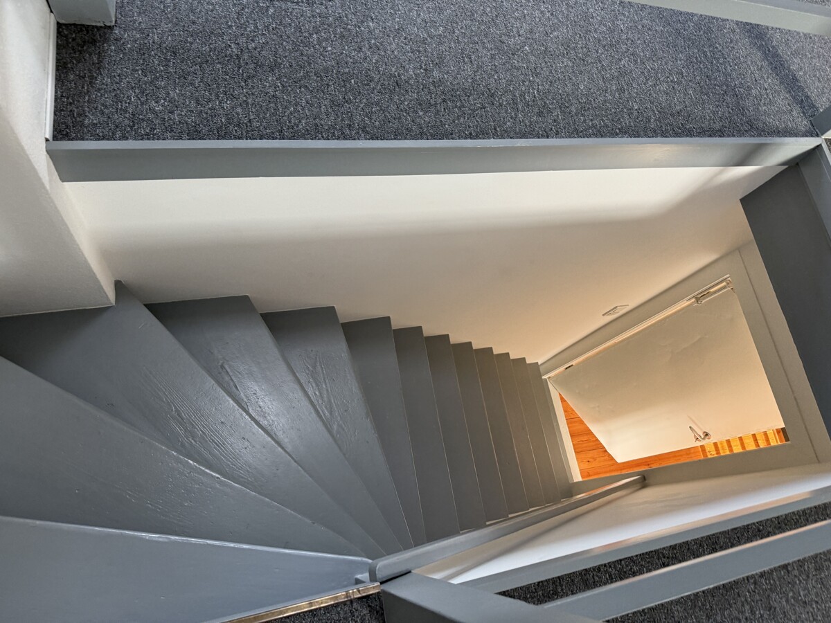 Treppe zum DG