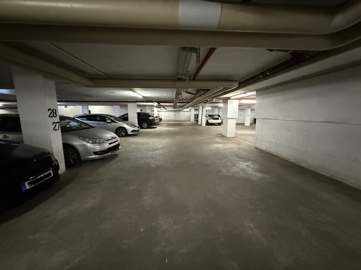 Blick Tiefgarage