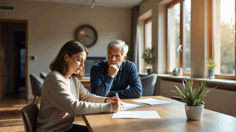 Hausverkauf in einer Scheidung: Rechtliche Aspekte und Lösungen - Beitragsbild (Flux-advanced)