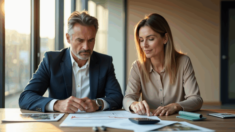 Kaufpreisverhandlung bei Immobilien erfolgreich führen - Beitragsbild (Flux-advanced)